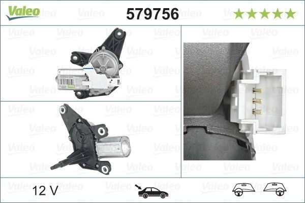 SİLECEK MOTORU ARKA RENAULT MEGANE II Grandtour KM0/1 08.2003>