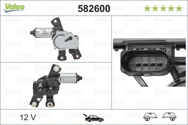SİLECEK MOTORU ARKA VW PASSAT 08/2010 >