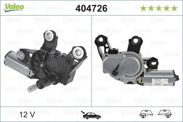 SİLECEK MOTORU ARKA VW POLO 01-08
