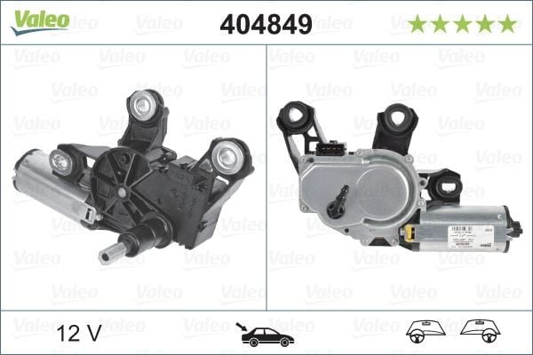 SİLECEK MOTORU ARKA VW SHARAN II