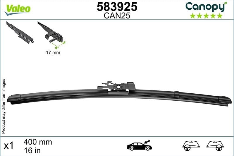 SİLECEK SÜPÜRGESİ 400 mm CANOPY