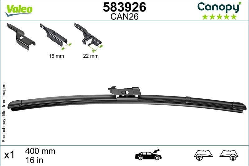 SİLECEK SÜPÜRGESİ 400 mm CANOPY