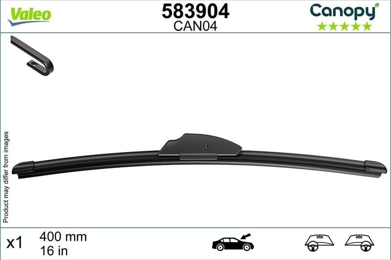 SİLECEK SÜPÜRGESİ 400 mm CANOPY