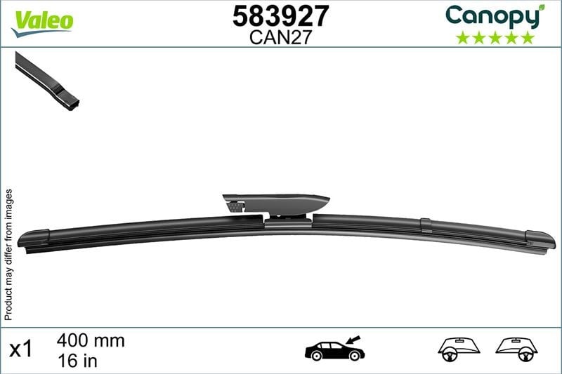 SİLECEK SÜPÜRGESİ 400 mm CANOPY