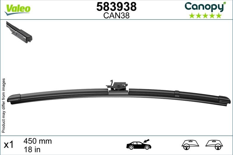 SİLECEK SÜPÜRGESİ 450 mm CANOPY