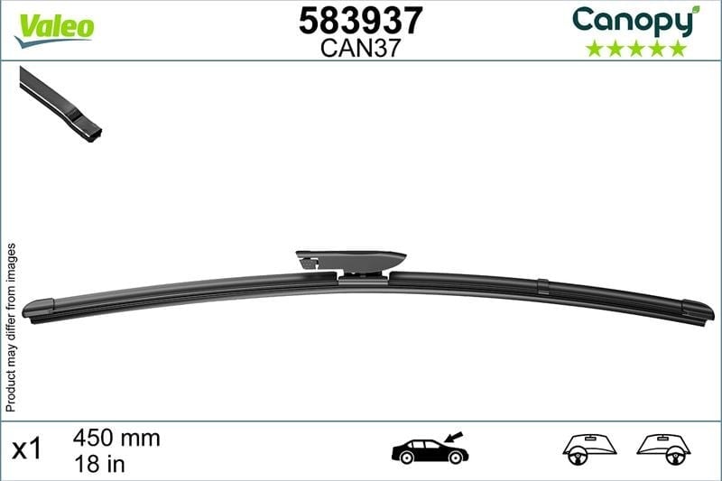 SİLECEK SÜPÜRGESİ 450 mm CANOPY