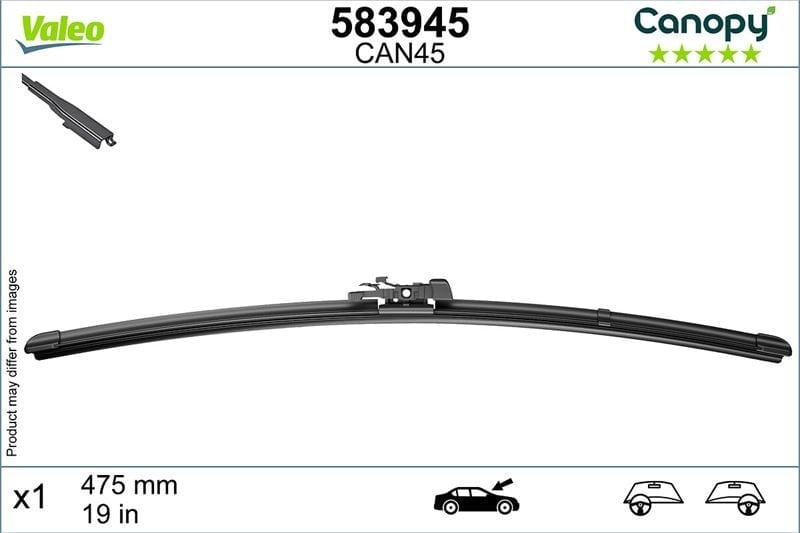 SİLECEK SÜPÜRGESİ 475 mm CANOPY