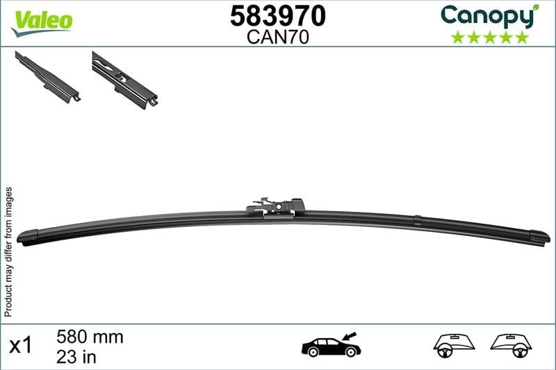 SİLECEK SÜPÜRGESİ 580 mm CANOPY