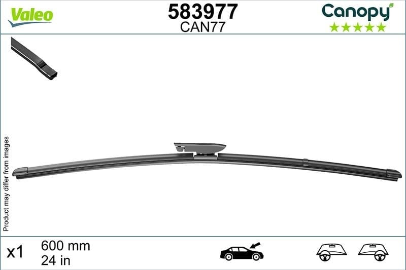 SİLECEK SÜPÜRGESİ 600 mm CANOPY