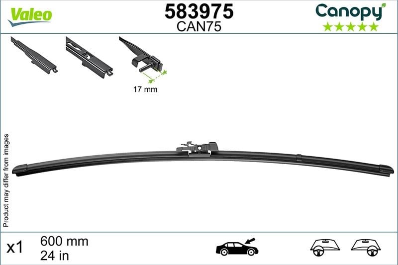 SİLECEK SÜPÜRGESİ 600 mm CANOPY