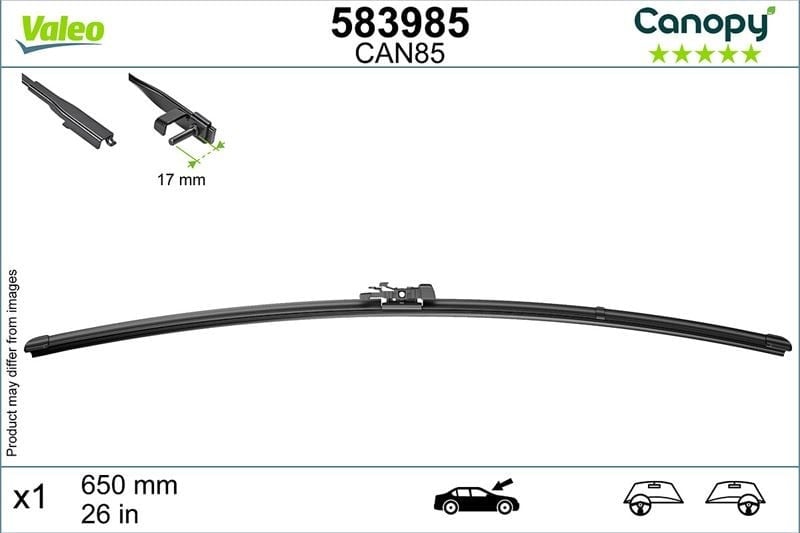 SİLECEK SÜPÜRGESİ 650 mm CANOPY