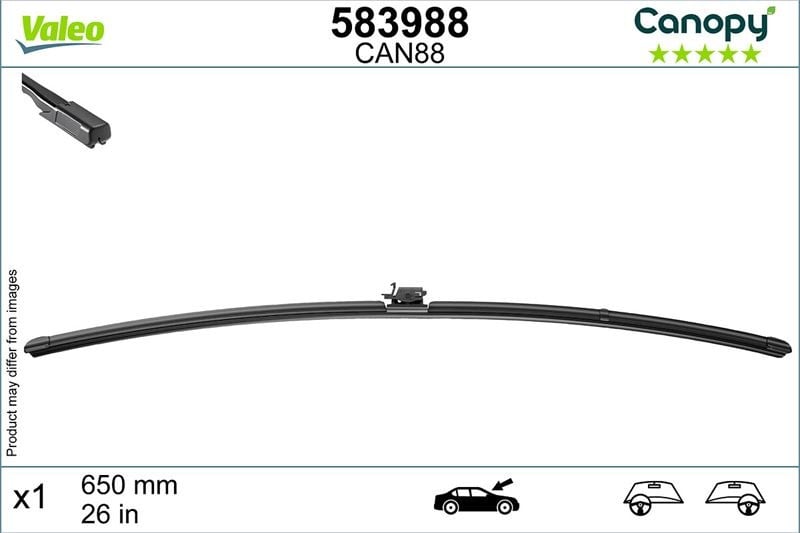 SİLECEK SÜPÜRGESİ 650 mm CANOPY
