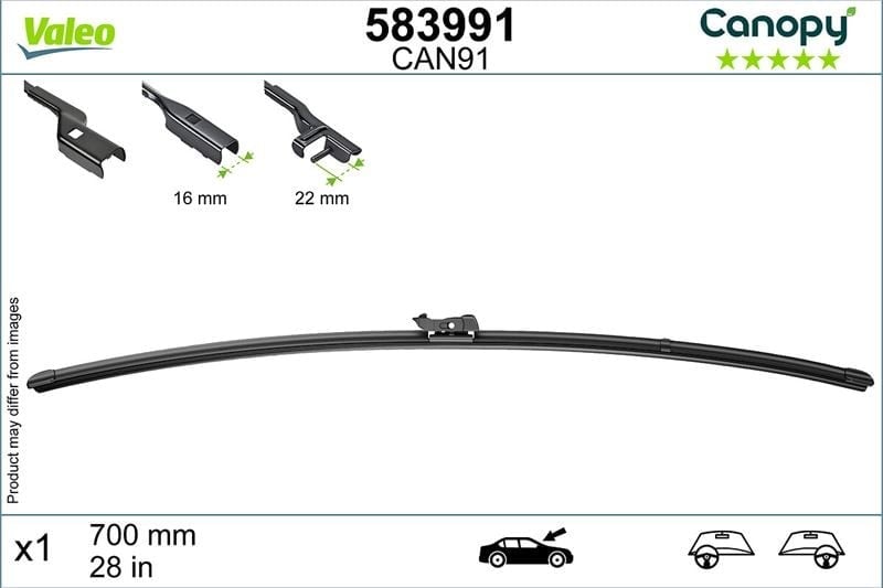 SİLECEK SÜPÜRGESİ 700 mm CANOPY