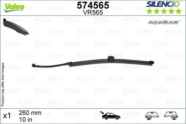 SİLENCİO SİLECEK ARKA LHD RHD VR565 X1