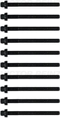 SİLİNDİR KAPAĞI CİVATA SETİ 10 ADET P206-P307-P308-P407-EXPERT-C4-C5-JUMPY 1.8 16V EW7A 2.0 16V EW10A