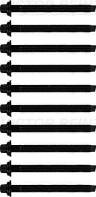 SİLİNDİR KAPAK CİVATA SAPLAMA 10 ADET SETİ PARTNER-BERLINGO-P206-P306-EXPERT-JUMPY-XSARA 1.9 D DW8