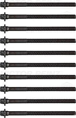SİLİNDİR KAPAK CİVATA SAPLAMA TAKIMI 10 ADET P306 97>02 P406 95>00 XSARA 97>00 1.8 16V XU7JP4