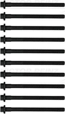 SİLİNDİR KAPAK SAPLAMASI SET VOLVO S40-S60-S80 99> 2.5 BENZİN 10 ADET TAKIM
