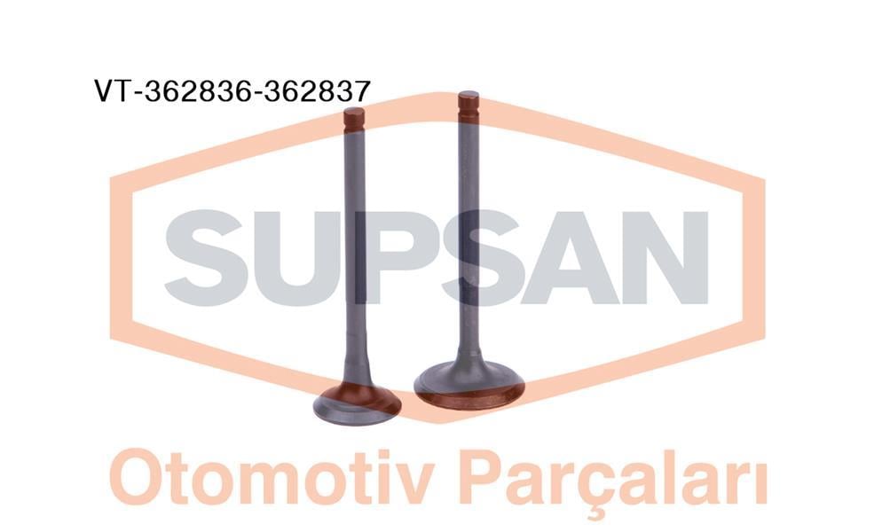 SUBAP EMME EGZOZ TAKIM TOYOTA COROLLA 1.6 16V ENJ. 87-00 LPG li Araçlar IN-8 EX-8 31 x 5.985 x 87.5 - 24.5 x 5.98 x 87.84