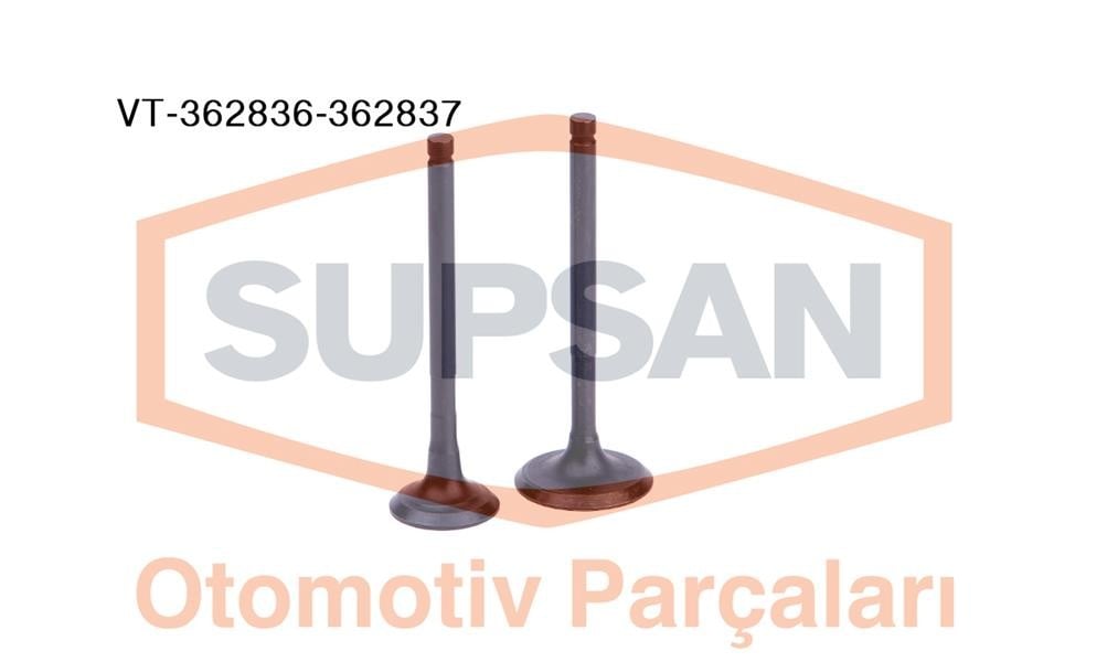 SUBAP EMME EGZOZ TAKIM TOYOTA COROLLA 1.6 16V ENJ. 87-00 LPG li Araçlar IN-8 EX-8 31 x 5.985 x 87.5 - 24.5 x 5.98 x 87.84