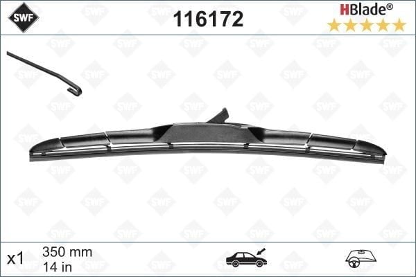 SWF Hibrid X1 350 mm