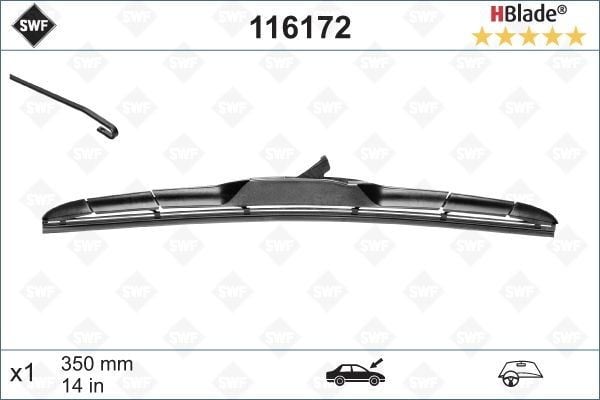 SWF Hibrid X1 350 mm