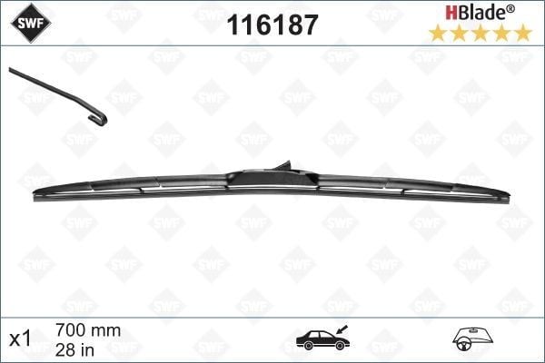 SWF Hibrid X1 700 mm