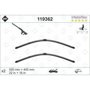 SWF VisioFlex Flat Blade x2 550 400 mm ALFA ROMEO 147. GT