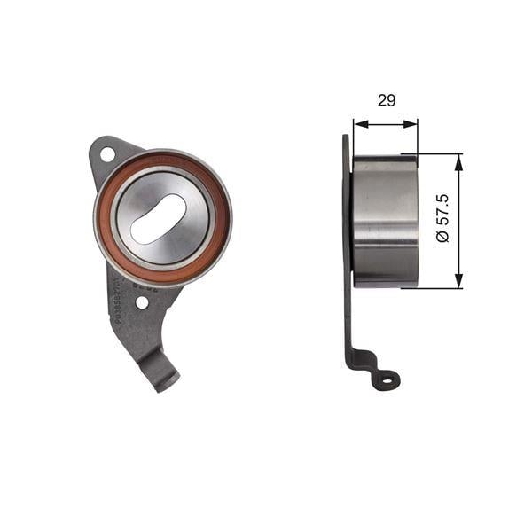 T41067 POWERGRIP IDLER