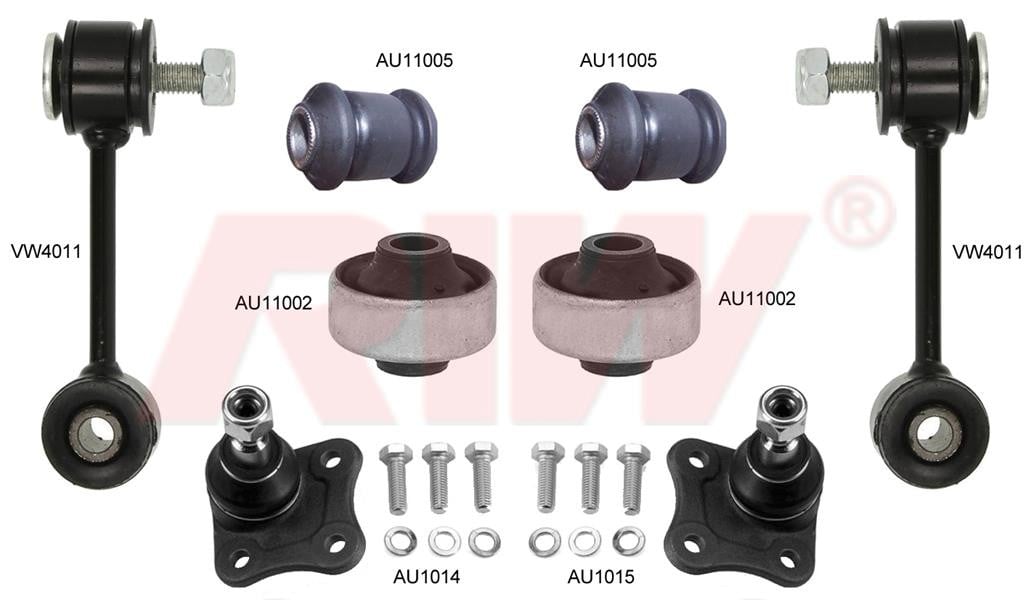 TAMİR KİTİ AUDI-A3-8L1 1996-2003 SEAT-LEON-1M1 1999-2006 SEAT-TOLEDO-II 1M2 1999-2006 VOLKSWAGEN-BEE TLE-9C1 1C1 1998-2010 VOLKSWAGEN-BORA 1998-2005 VOLKSWAGEN-GOLF-IV MK4 A4 1998-2003 VOLKSWAGEN-JETTA