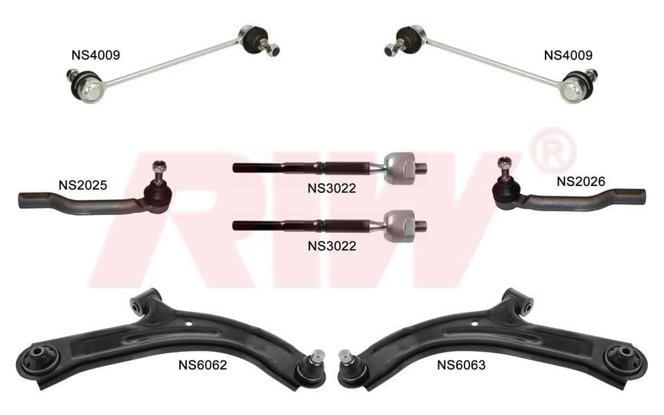 TAMİR KİTİ NISSAN-TIIDA-C11 2004-2012 NISSAN-TIIDA-HATCHBACK C11X 2007-2015