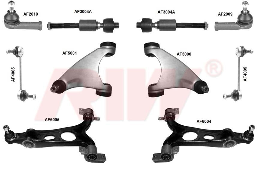 TAMİR KİTİ ÖN ALFA ROMEO-147-937 2000-2010 ALFA ROMEO-156-932 1997-2006 ALFA ROMEO-GT 2003-2010