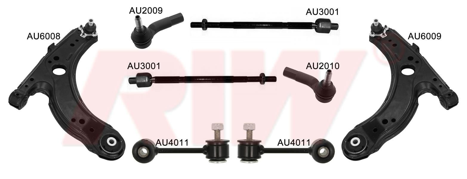 TAMİR KİTİ ÖN AUDI-A3-8L1 1996-2003 SEAT-LEON-1M1 1999-2006 SEAT-TOLEDO-II 1M2 1999-2006 SKODA-OCTAV IA-I 1U2 1996-2004 SKODA-OCTAVIA-I COMBI 1U5 1996-2004 VOLKSWAGEN-BEETLE-9C1 1C1 1998-2010 VOLKSWAGE