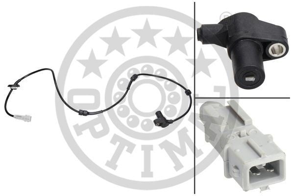TEKERLEK HİZ SENSÖRÜ 4068B -406 Break8E/F -406 Coupe8C