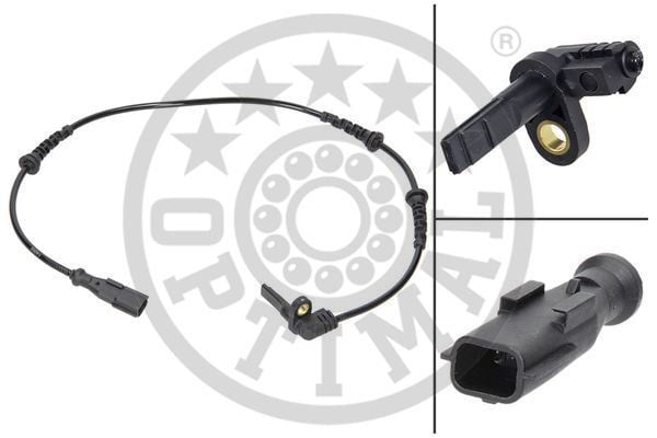 TEKERLEK HIZ SENSÖRÜ ÖN MEGANE 3-FLUENCE-SCENIC-DUSTER K4M-838-839-729