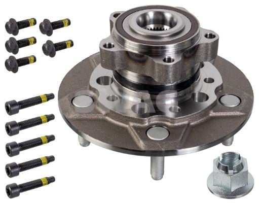 TEKERLEK RULMANI TAKIMI TEKERLEK YUVASI TEKERLEK POYRASI.ABS PALS HALKASI İLE FORD FEBI 101122