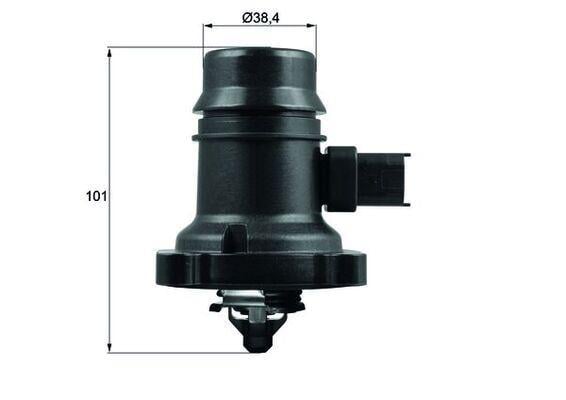 TERMOSTAT 103C OPEL ADAM-ASTRA J-CORSA D-E-MERIVA B-CHEVROLET AVEO-CRUZE 1.2-1.4 12 >