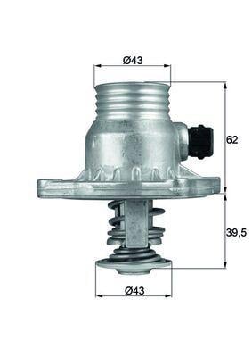 TERMOSTAT 105 BMW E38 E39 M60 62