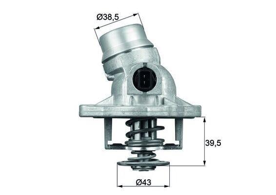 TERMOSTAT 105 C BMW M62 E38 E39 E53 M62 B44 LAND ROVER RANGE 3 VOGUE L322 02>12