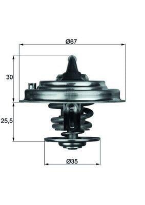 TERMOSTAT 80C CAYENNE TOUAREG 3.2 FSI