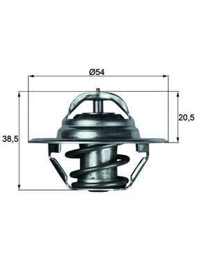 TERMOSTAT 83C A4-A5-A6-POLO DEMİR CAGA-CAHA-CAGB-CAGC-BBY-BKY-BBZ