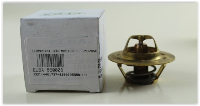 TERMOSTAT 83C MASTER II -MOVANO 1.9DTI-DCI 00 >