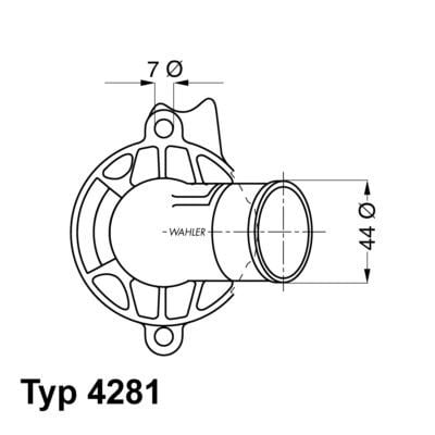 TERMOSTAT 87 C MERCEDES M112 W202 W203 CL203 W210 W211 W220