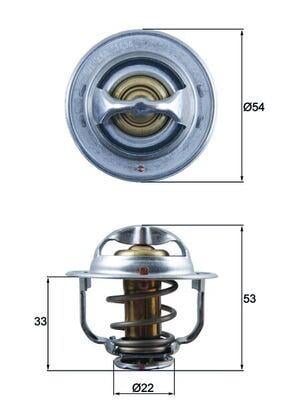 TERMOSTAT 89C CORSA C-D-MERIVA-ASTRA H-MOKKA-ASTRA G-J 1.7 Y17DT-Z17DTH-Z17DTL
