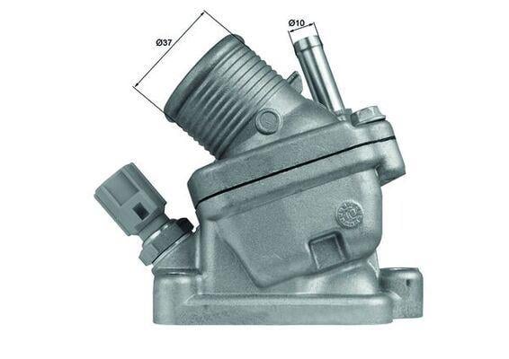 TERMOSTAT 90 C VOLVO C30 06>12 C70 II 2.4D 07>13 S60 2.0T 00>10 KOMPLE