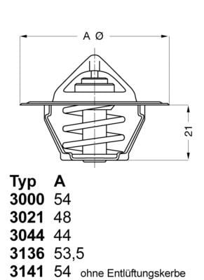TERMOSTAT BORA-CADDY-GOLF-PASSAT-POLO-T5-SHARAN-OCTAVIA-FABIA-TOLEDO-IBIZA-CORDOBA-A3-A4-A6-TT