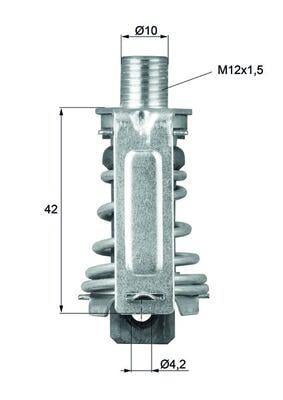 TERMOSTAT FIAT 126 126 70C