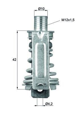 TERMOSTAT FIAT 126 126 70C