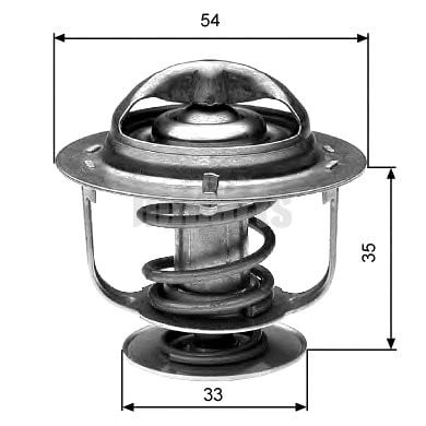 TERMOSTAT HYUNDAİ ACCENT 1.3 - 1.5 12V ENG. G4EH-G4EK