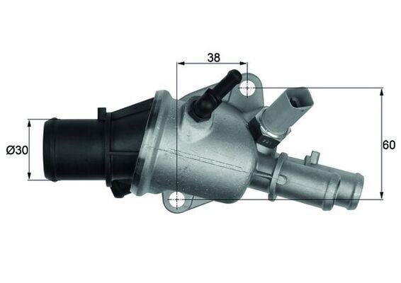 TERMOSTAT KOMPLE 88C FIAT BRAVA 182 MAREA 99-02